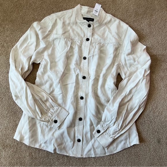 Banana Republic S Tall Balloon Sleeve Blouse - Picture 8 of 11